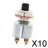 Maxbell 10x12V Car Truck Engine Start Push Button Switch Ignition Starter Kit K260