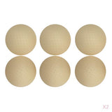 Maxbell 6 Pairs Round Female Bra Pad Inserts Push Up Sponge Swimwear Bikini Insert