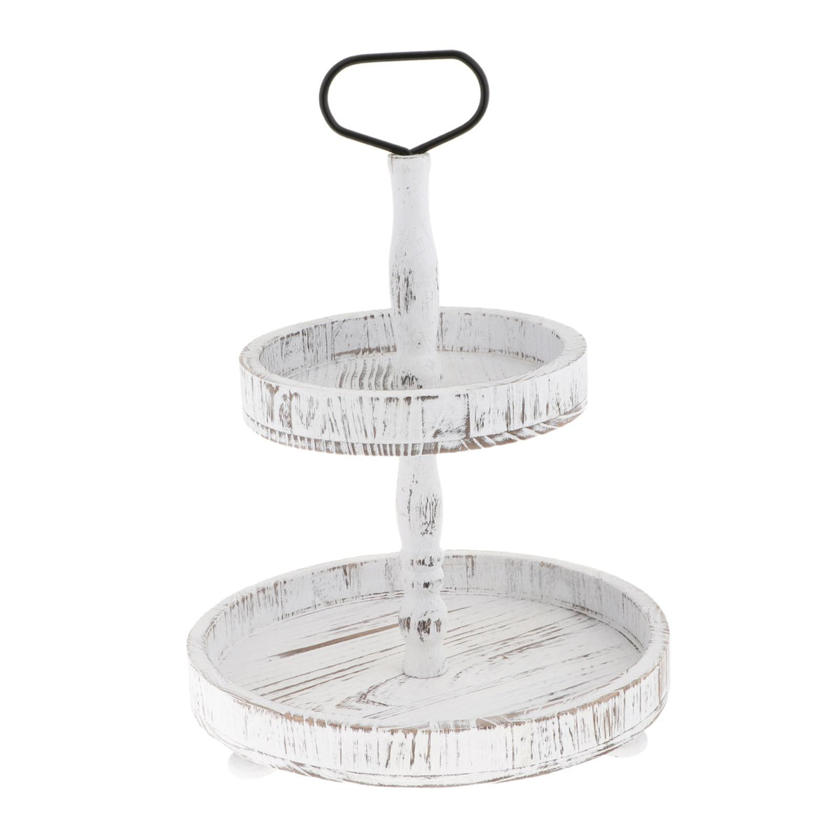 Maxbell Maxbell Tiered Tray Tableware Dessert Holder Serving Tray for Baking Gatherings Home Round