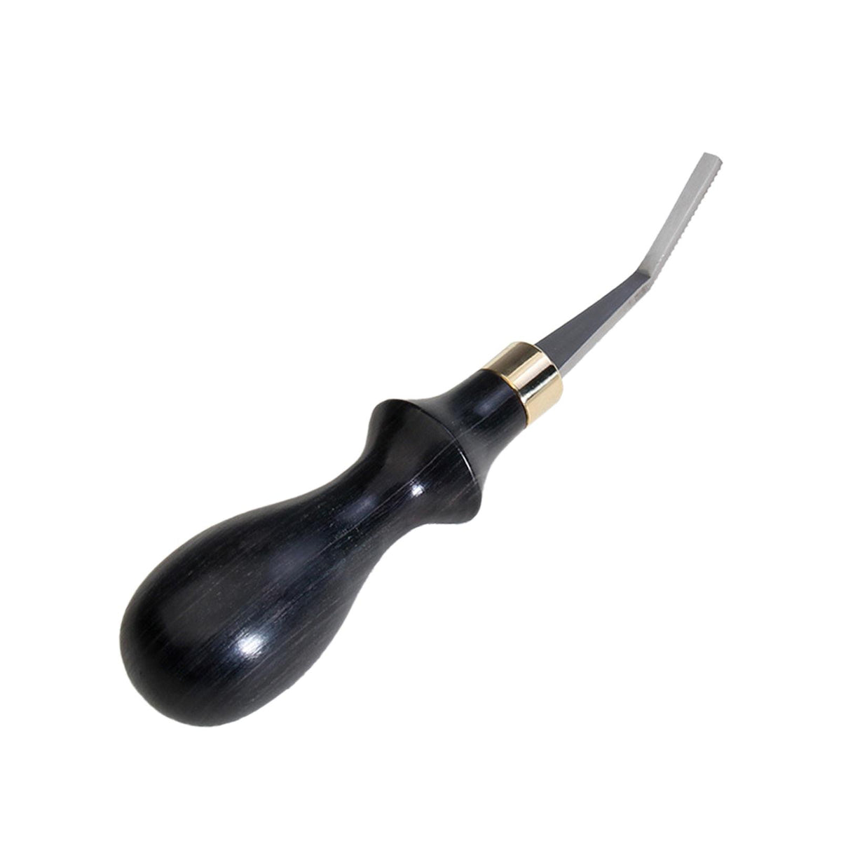 Detail Rougher Wood Handle Working Steel Leather Roughing Tool for Beginners 4mm