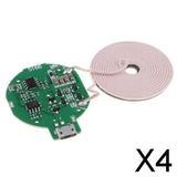 Maxbell 4xQi Wireless Charger PCBA Circuit Board with Coil Wireless Charging