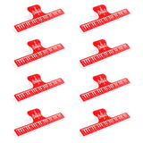 Maxbell 8Pcs Music Score Holder Guitar Violin Music Clamp for Certificates Documents red