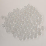 Maxbell 100Pcs Round Transparent Glass Marbles Clear for Filling Vases Aquarium Decor 8mm - Aladdin Shoppers