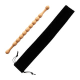 Maxbell Massage Rod Wood Portable Scraping Tool for Arms Muscle Soreness Relief Shoulder Small with storage bag