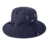 Maxbell Sun Hat Western Cowboy Hat Wide Brim for Climbing Outdoor Sports Backpacking Dark Blue