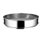 Maxbell Stainless Steel Flour Sifter Sturdy Reusable Cookware for Baking Flour Sieve 40cm