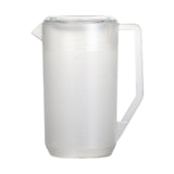 Maxbell Pitcher with Scale Portable Pitcher Beverage Jar for Party Restaurant Fridge 2400ml Clear