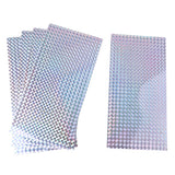Maxbell 10Pcs Bright Fishing Lure Tape Sticker Holographic Adhesive Film DIY