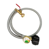 Maxbell Refill Adapter Portable Connector for Picnic Outdoor Grill Barbecue