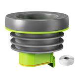 Maxbell Toilet Flange Wax Ring Flange Gasket for 100-110mm/3.94-4.33in Pipes Toilets