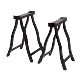 Maxbell 2x Wood Guzheng Stand Instrument Accessory Chinese Musical Instruments Stand