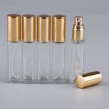 Maxbell Maxbell 5x 8ml Refillable Perfume Atomizer Empty Spray Bottle Golden Cap