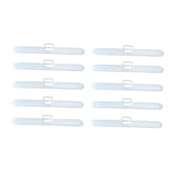 Maxbell 10 Pieces Vertical Blind Slat Top Hangers Slat Top Holders Curtain Accessory