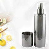 Maxbell Olive Oil Dispenser Stainless Steel Oil Sprayer Vinegar Bottle for Cooking Baking Oil Sprayer Bottles, 250ml, Silver - Aladdin Shoppers