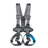Maxbell Full Body Harness Thicken Construction Harness for Rescue Outdoor Rappelling S Blue