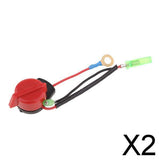 Maxbell 2xEngine On Off Kill Switch for Honda GX160 Generator Mower Water Pump