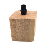 Maxbell Light Bulb Base for E27 Vintage Style Simple Lamp Base for Kitchen Bar Decor Square