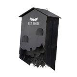 Maxbell Wooden Bats House Decoration Tree Hanging for Backyard Land and Roost Summer