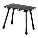 Maxbell Camping Table Camp Stool Ultralight Portable Stool for Picnic Garden Concert Black