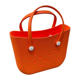 Maxbell Handbag Waterproof Fashion Easy to Clean Portable Beach Pouch Beach Hole Bag