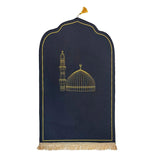 Maxbell Prayer Rug with Tassels Thick Gift Decoration Praying Rug for Kids Men Women
