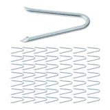 Maxbell Wire Fencing Staples Reliable Heavy Duty for Gardening Home Improvement Lawn 50 Pieces