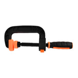 Maxbell G Type Woodworking Clamp Heavy Duty C Clamp for Wood Board Cutting Household Total Length 25cm