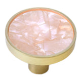 Maxbell Cabinet Knob Home Decoration Sturdy Drawer Handle for Dresser Closet Bedroom Pink