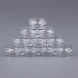 Maxbell Maxbell 10x Empty Round Clear Makeup Jar Pot Powder Travel Cream Cosmetic Container 5g