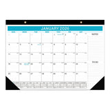 Maxbell 2026-2027 Desk Calendar Ornament Classroom Calendar for Shop Tabletop School blue
