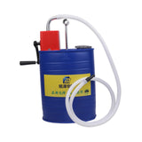 Transmission Oil Filling Pump Easy to Use Oil System Tool Oil Filling Barrel A Blue