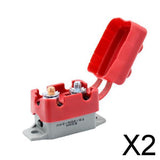 Maxbell 2x50 Amp Manual Reset Circuit Breaker With Belt Cover Reset Protector 30A