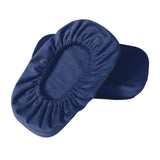 Maxbell Arm Rest Cover Sponge Filling Washable Armrest Cover Pads Desk Chair Cushion Blue