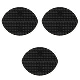 Maxbell 3 Pairs Anti-slip Rubber Glue on Soles Shoes Heel Tips DIY Repair Supplies S M L