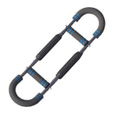 Maxbell Arm Trainer Adjustable Gym Fitness Arm Strengthener for Triceps Thigh Biceps Light Blue