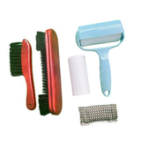 Maxbell Pool Table Brush Set Soft Bristle Easy to Use Billiard Table Surface Cleaner Red