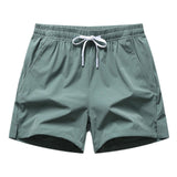 Maxbell Active Shorts Casual Beachwear Loose Fit Drawstring for Training Jogging Gym green M