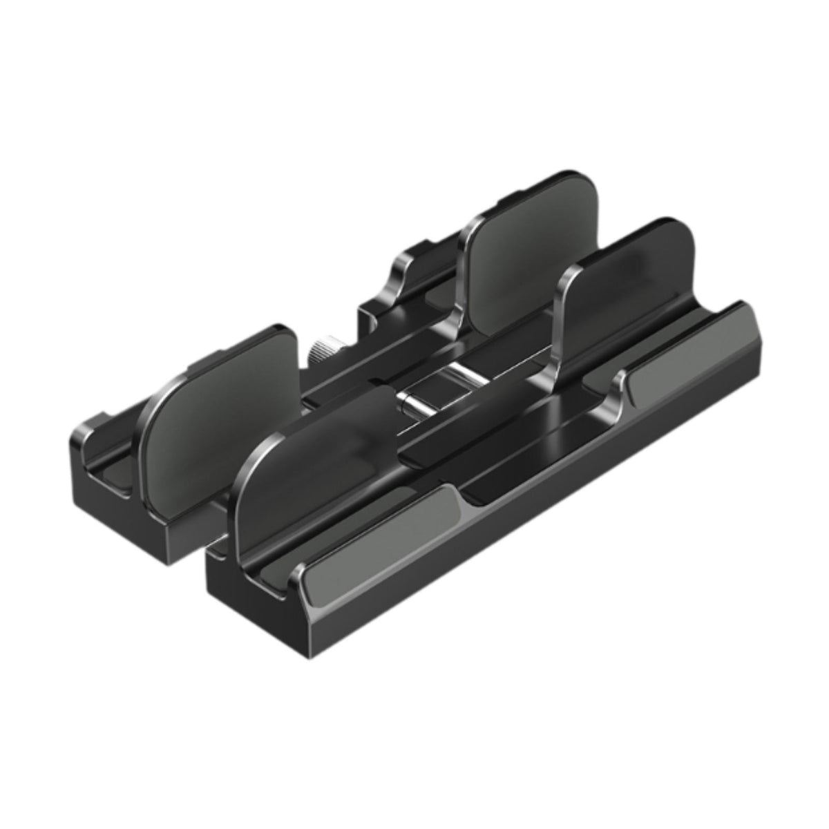 Maxbell Vertical Laptop Stand Holder Tablet Laptop Holder Desktop Holder for Desktop Black