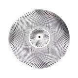 Maxbell Drum Cymbal Sturdy Drum Accessories Low Volume Practice Cymbal for Beginners 16inch