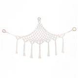Plush Toy Net Ornaments Organizer Display Home Corner Stuffed Animal Hammock Beige