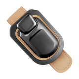Maxbell Sun Visor Eyeglass Holder Sturdy Universal Car Interior Glasses Storage Clip Beige