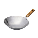 Maxbell Traditional Wok Pan Practical Anti Scalding Handle Home Use Kitchen Cookware 30cm