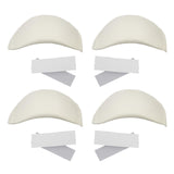 Maxbell 5xShoulder Pads Foam Soft Set-in for Women Blazer Shirt Clothes 1.5cm Thick