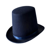 Top Hat Gift Funny Durability Dress up for Roles Playing Fancy Dress Cosplay Navy Blue