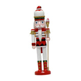 Maxbell Nutcracker King Statue Crafts Wood for Living Room Home Decoration Fireplace