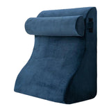 Maxbell Backrest Pillow Multifunction Back Support Wedge Pillow for Hotel Dorm Adult Green