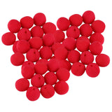 Maxbell 4x50x Red Clown Noses Bulk Costume Accessory for Performance Birthday Festival