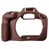Maxbell Camera Case Silicone Case Anti-scratch Camera Cover Protective Cover for R50 Brown