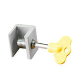 Sliding Window Lock Metal Security Screw Lock Safety Lock Falling Prevention Single Hole