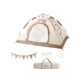 Maxbell Kids Play Tent for Boys and Girls Outdoor Tent for Party Playgrounds Picnics 200x140x120cm White